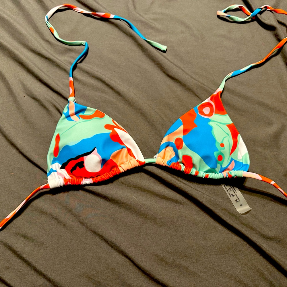 shein bathing suit top size small